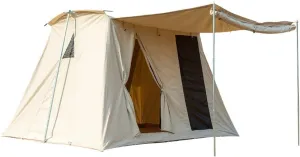 Cabin Tent for 5 to 8 Person Family Camping Tents with Carrying Bag Cotton Canvas Tent for Party Garden Patio Backyard (Beige 5~8 Person) (Beige 5~8 Person)