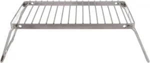 Campfire Grill, Camping Grill Grate Olding Camping Grate Fire Pit Grill Stainless Steel Outdoor