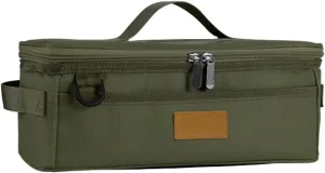 Camping Cutlery Storage Bag, Outdoor Portable Camping Kitchen Cookware Bag, Hanging Cutlery Organizer