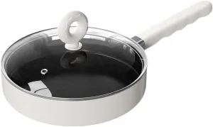 Camping Frying Pan Cookware Nonstick Lightweight Gift with Lid Camping Fry Pan for Indoor Hiking Outdoor Activities Picnic