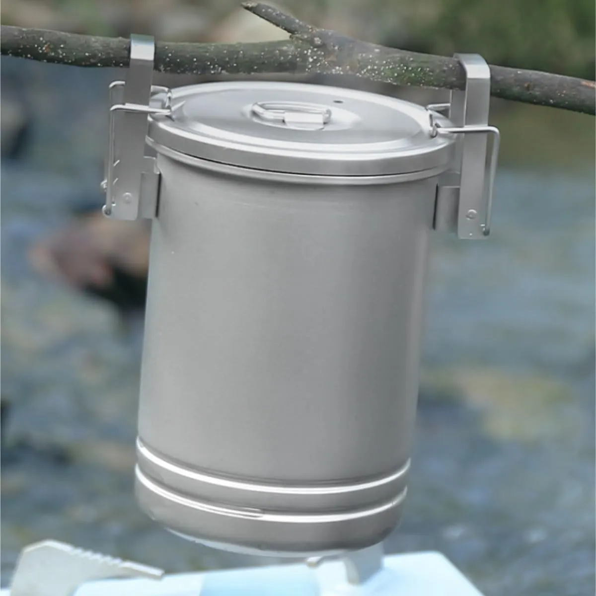 Camping Kitchen Utensil Camping Pot Outdoor Cooking Tool Multi-Function Steamer Portable Camping Cooker Pot for Outdoor Cooking