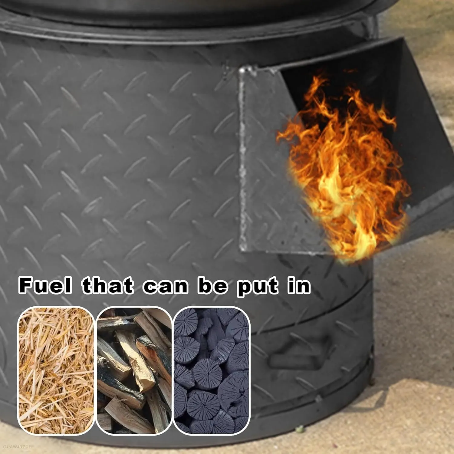 Camping Wood Stove, Wood Burning Stove, with Double Oven,Adjustable Firepower,for 2 to 4 People Outsaide Cooking,Winter Camping Heating,Camping,Fishing,Picnic,BBQ