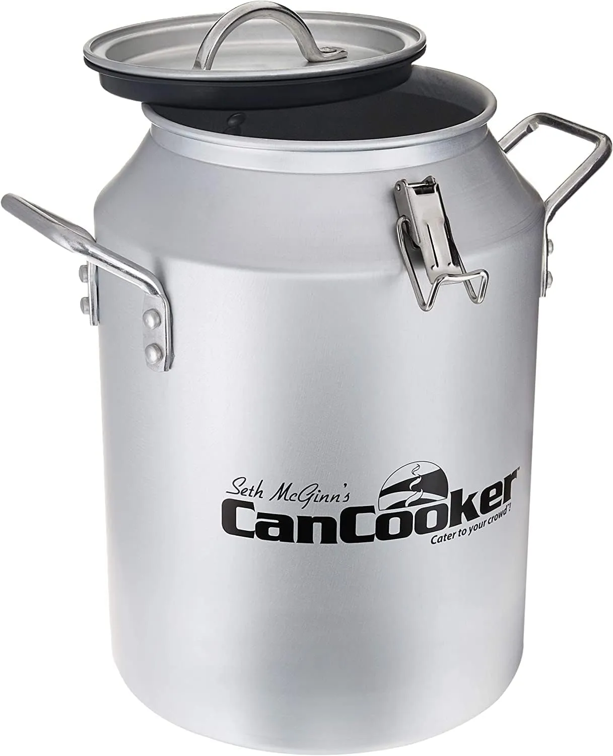 CanCooker Camping Meals Cookware | 4 Gallon Steam Cooker, Cooking Rack, Butter Garlic Salt Seasoning & 100-Page Recipe Cookbook