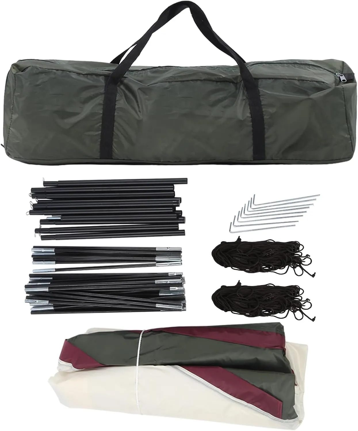 Car Tail Tent, Outdoor Skylight Camping Shelter Canopy Awning for Car, Great Camping Accessory with Light Gauze, Suitable for Outdoor Activities Enthusiasts,