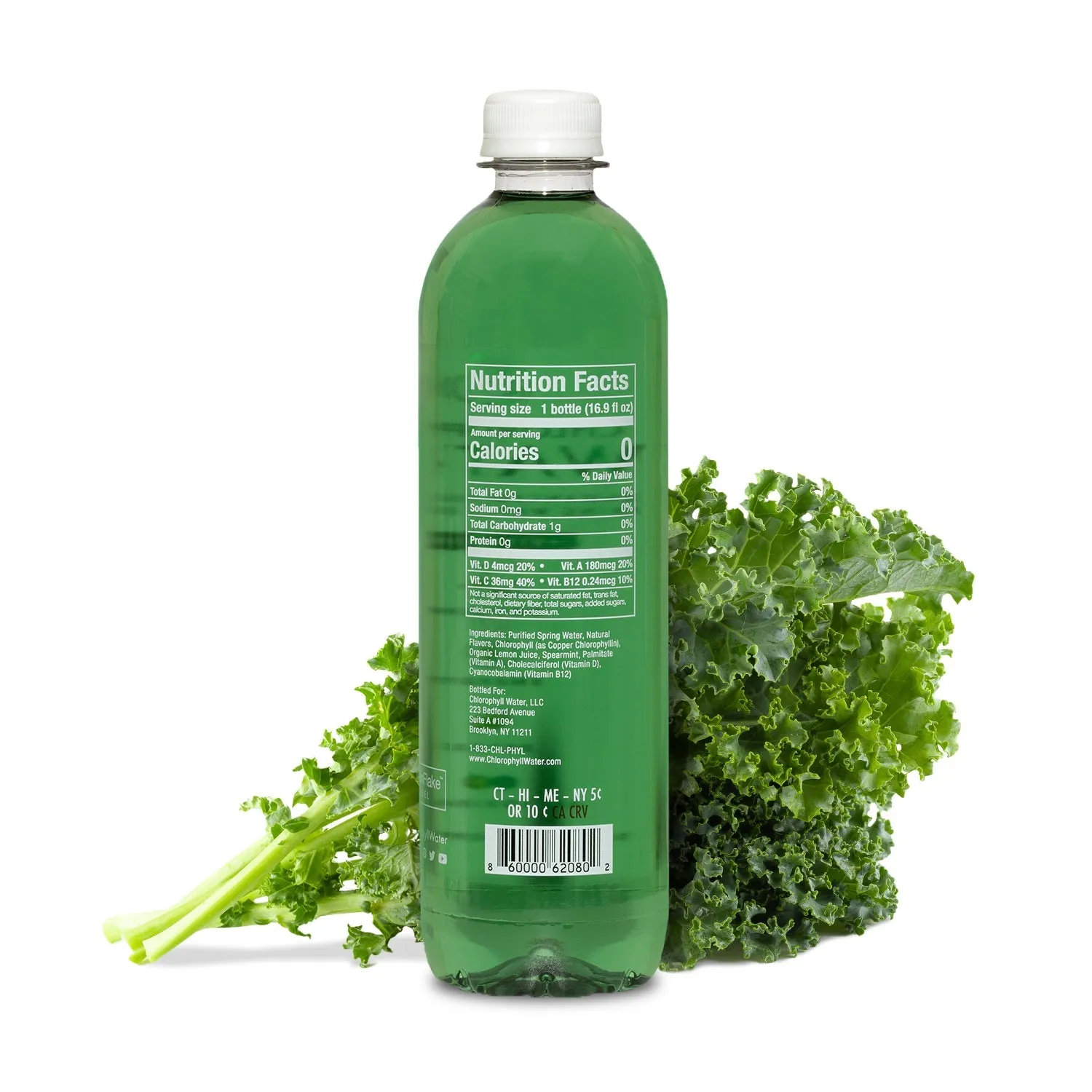 Chlorophyll Water® | Purified Mountain Spring Water with Essential Vitamins