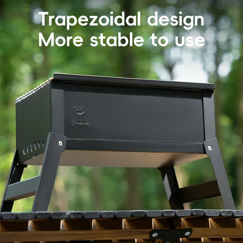 Chrome-Plated Excellent craftsmanship and Net Durable Grill BBQ Foldable Qunature Ventilation Expedited delivery with