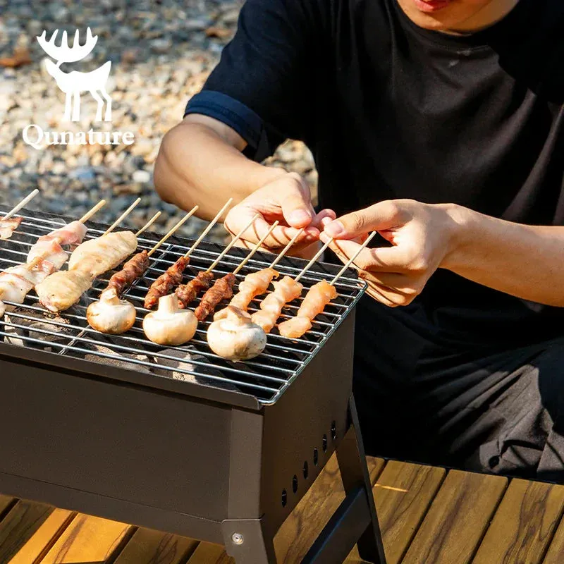 Chrome-Plated Excellent craftsmanship and Net Durable Grill BBQ Foldable Qunature Ventilation Expedited delivery with