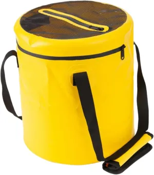 Collapsible Camping Fishing Bucket Multipurpose Collapsible Bucket with Lid for Camping Gardening Fishing