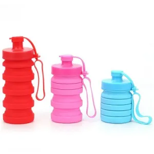 COLLAPSIBLE FOLDING TOWER WATER BOTTLE