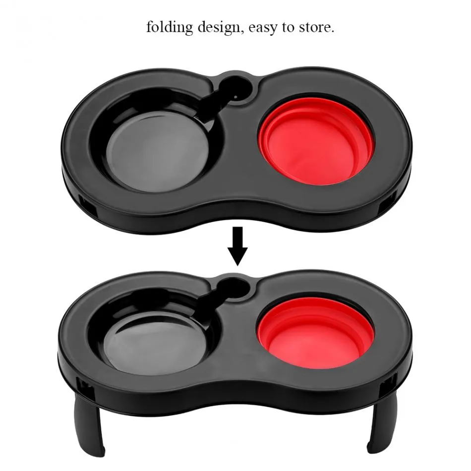 Collapsible Outdoor Travel Dog Bowl
