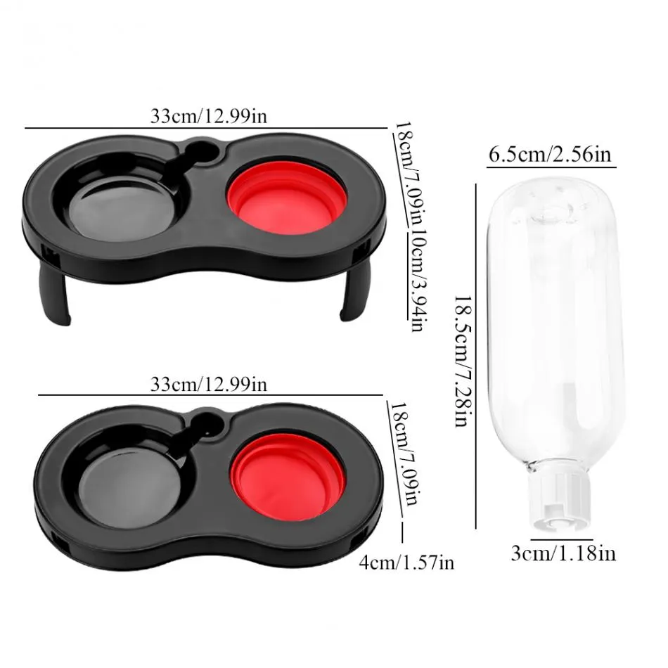 Collapsible Outdoor Travel Dog Bowl