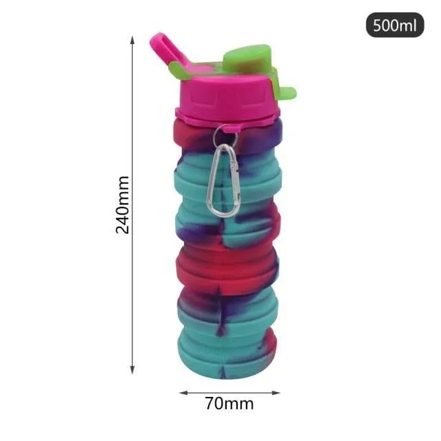 Collapsible Travel Water Bottle - Portable Hydration Solution