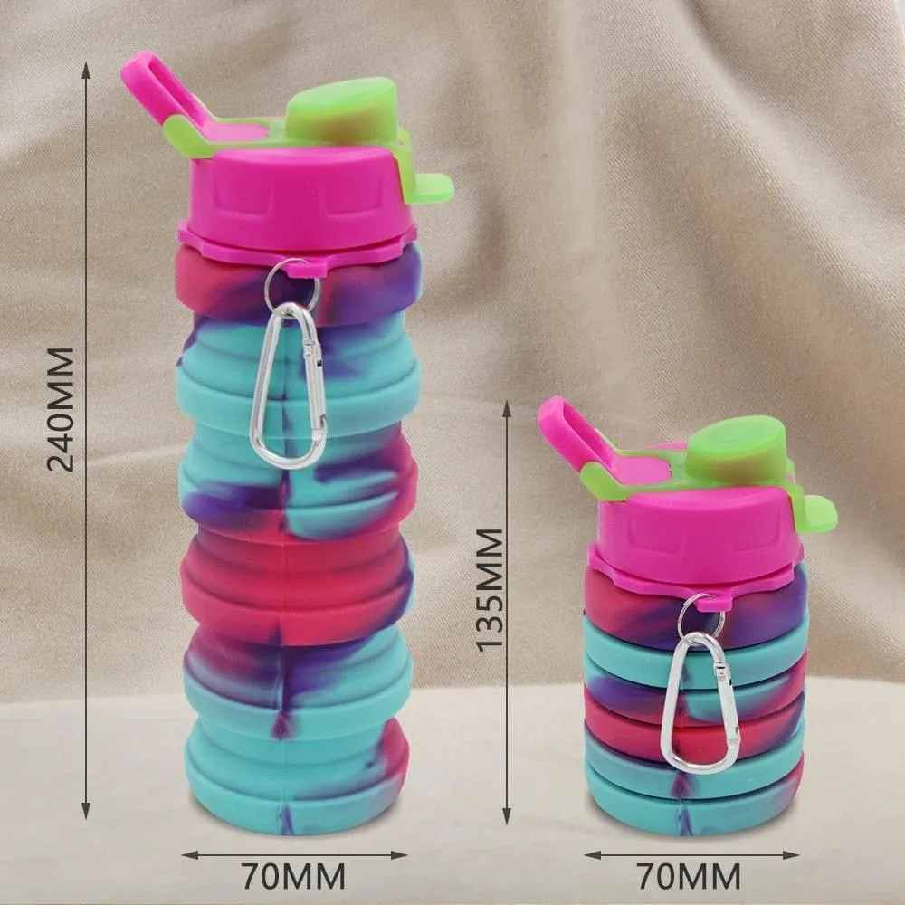 Collapsible Travel Water Bottle - Portable Hydration Solution