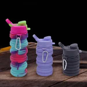 Collapsible Travel Water Bottle - Portable Hydration Solution