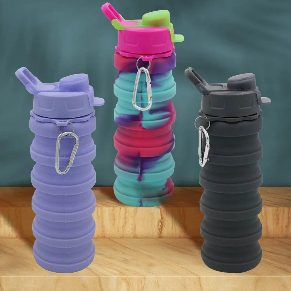 Collapsible Travel Water Bottle - Portable Hydration Solution