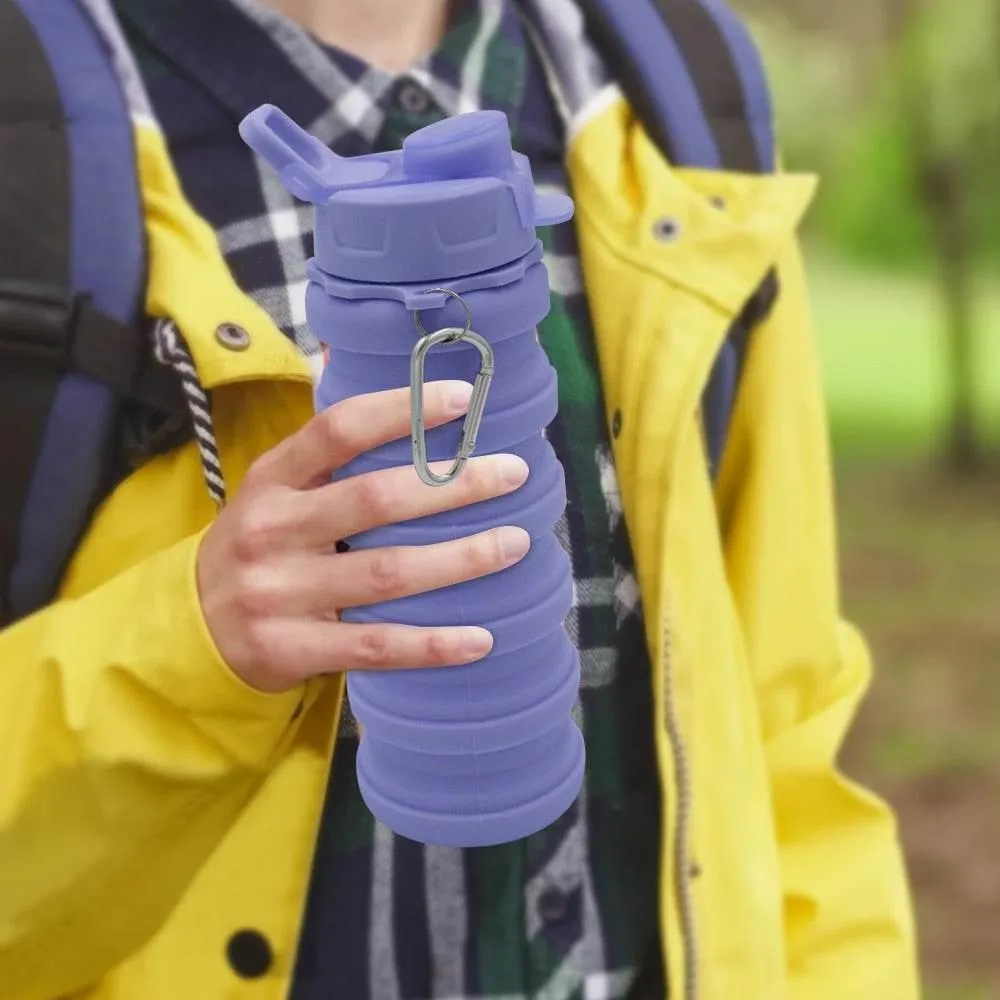 Collapsible Travel Water Bottle - Portable Hydration Solution
