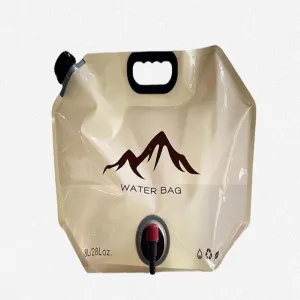 Collapsible Water Container for Outdoor Use Large Capacity Foldable Water Bag for Hiking Camping & Travel