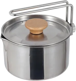 Corrosions Pots Light Weight Camp Cookware Backpacking Cooking Pots For Outdoor Amateurs With Easy Storage