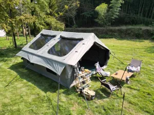 Cozy Cabin Inflatable Tent - Easy Setup & Weather-Resistant Camping Companion