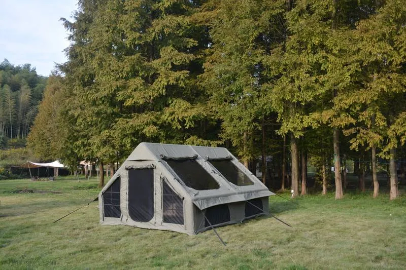 Cozy Cabin Inflatable Tent - Easy Setup & Weather-Resistant Camping Companion