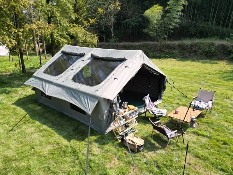 Cozy Cabin Inflatable Tent - Easy Setup & Weather-Resistant Camping Companion