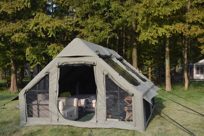 Cozy Cabin Inflatable Tent - Easy Setup & Weather-Resistant Camping Companion