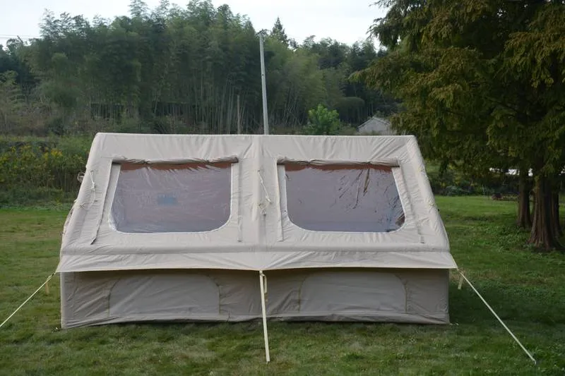 Cozy Glamping Tent - Easy Setup, Weatherproof Comfort!