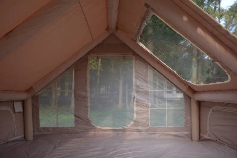 Cozy Glamping Tent - Easy Setup, Weatherproof Comfort!