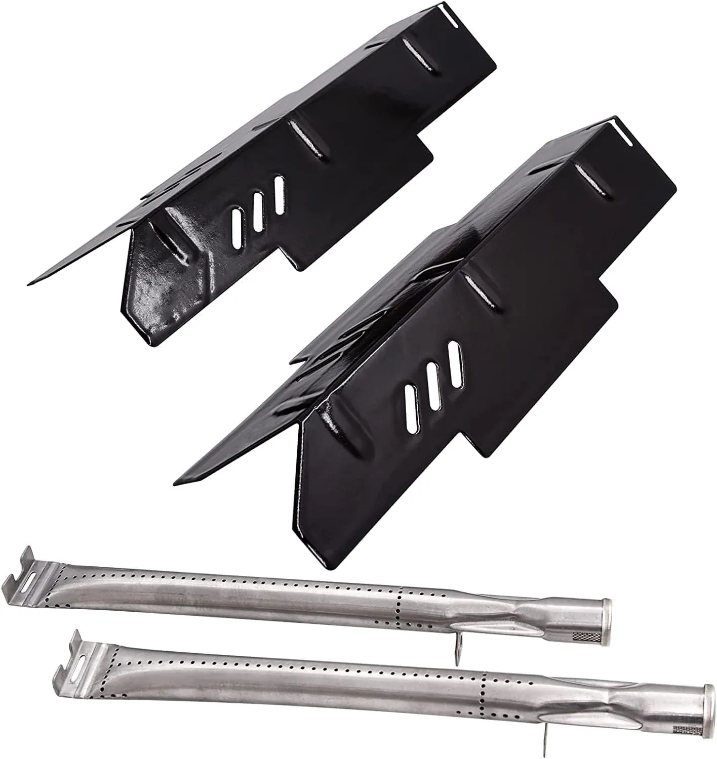 Criditpid Grill Parts for Dyna-Glo DGF350CSP, DGF350CSP-D Grill Models. Grill Heat Plate Shields, Burner Tubes Replacement for Dynaglo DGF350CSP.