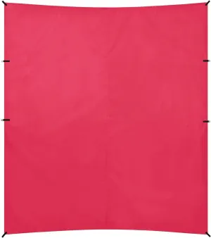 Crimson Red Foldable Beach Cabana UPF50  Easy Setup Sun Shade with Sand Shovel for Family Trips, Picnics & Camping