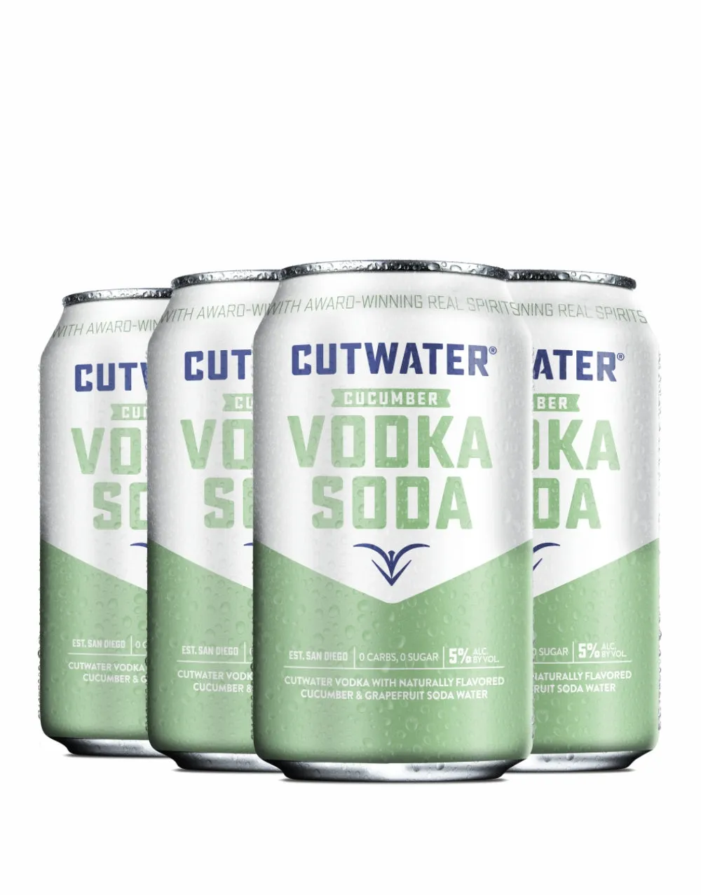 Cutwater Cucumber Vodka Soda Can (12 pack)