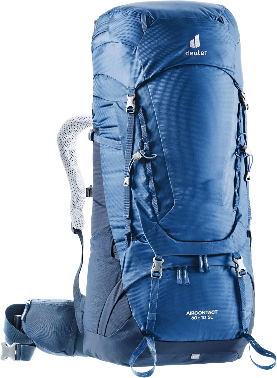 Deuter Women's Aircontact 60 10 SL Trekking Backpack, Steel-Midnight, 70 L