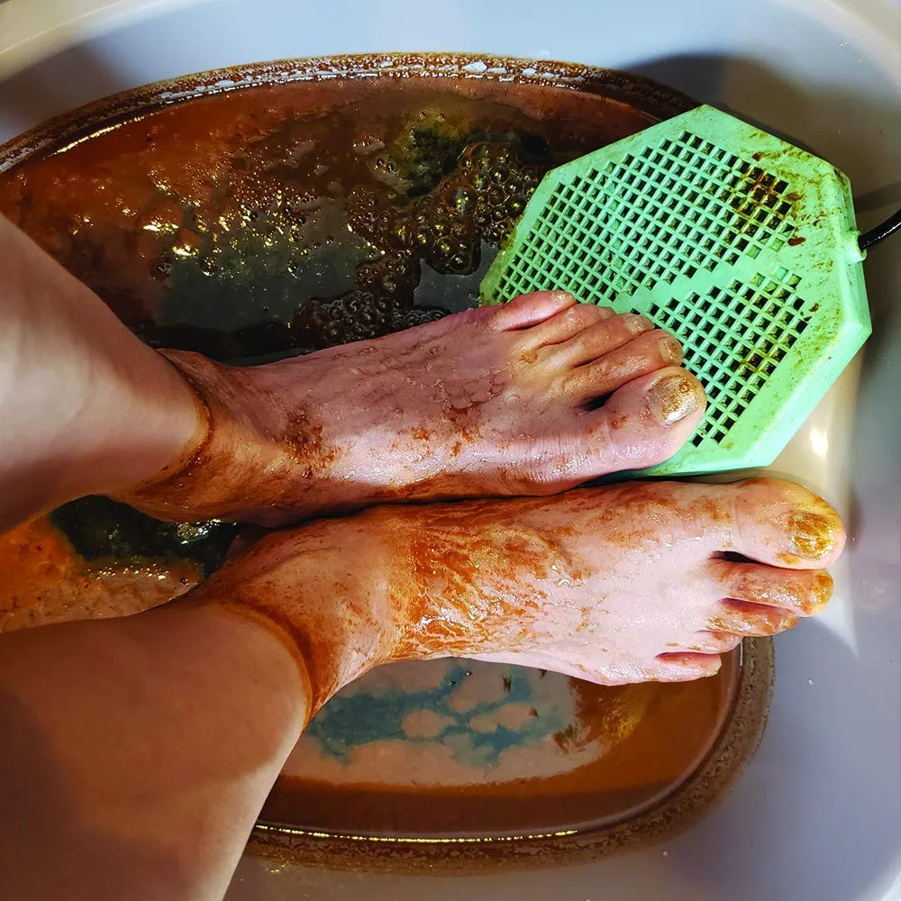 Digital LCD Display Detox Ion Ionic Aqua Foot Bath Spa Chi Cleanse Fir Belt - With Twice Powerful CS-900 Array (HIMALAYAN)