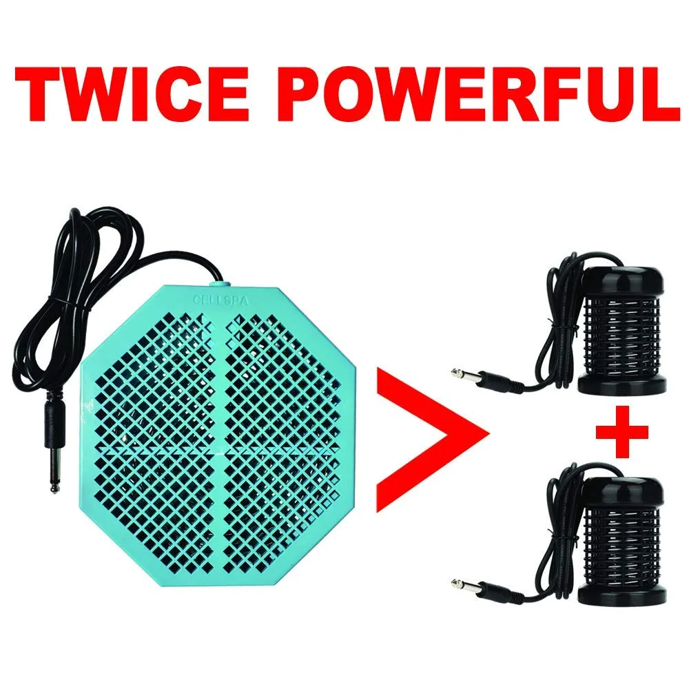 Digital LCD Display Detox Ion Ionic Aqua Foot Bath Spa Chi Cleanse Fir Belt - With Twice Powerful CS-900 Array (HIMALAYAN)