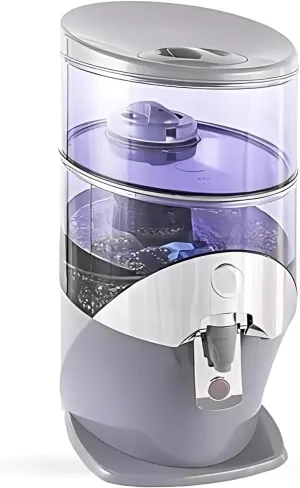 Drinking Water Filter System for Nikken PiMag Waterfall - Gravity Fed Water Filtration System - Water Purifier Countertop w/Advanced Countertop Water Filter Dispenser - Purificador de Agua for Home