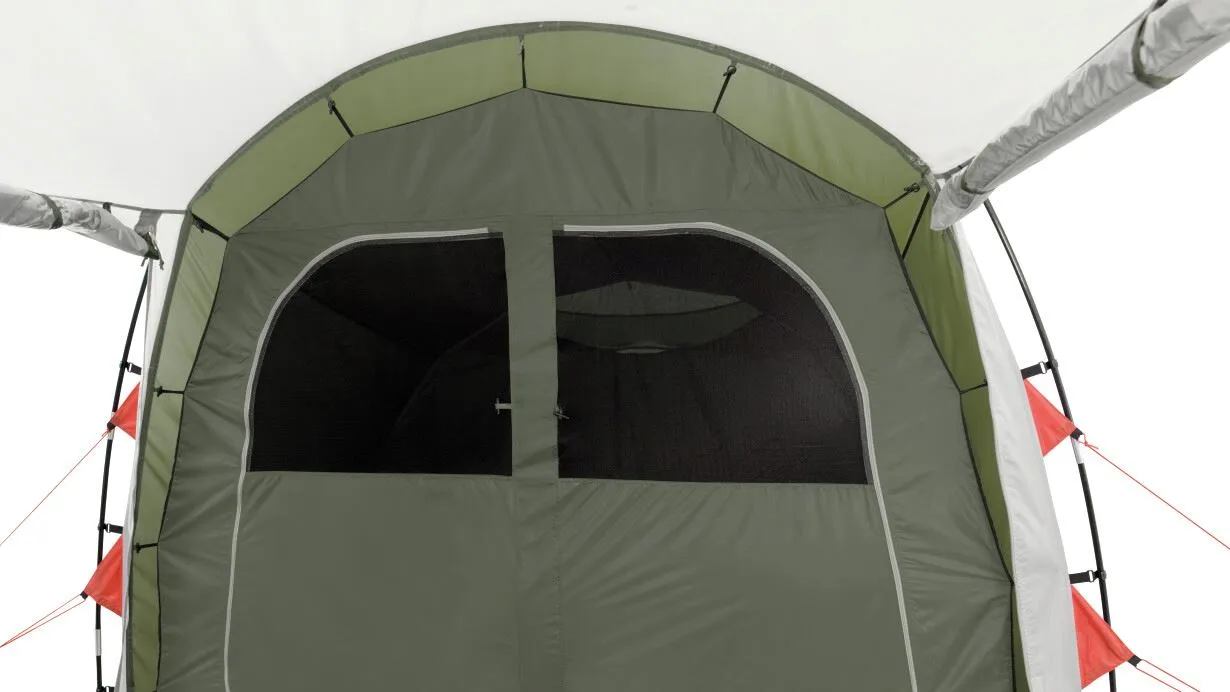 Easy Camp Huntsville Twin 600, 6 Person Tunnel Tent 2024 in Green & Grey