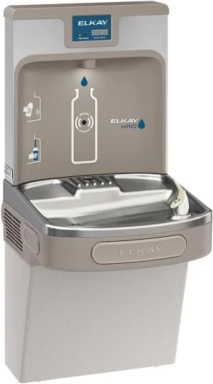 Elkay LZS8WSLK Filtered Refigerated, Single, Light Gray