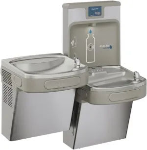 Elkay LZSTL8WSVRSK ezH2O Bottle Filling Station with Versatile Bi-Level ADA Cooler Filtered Refrigerated Stainless