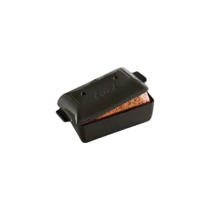 Emile Henry Made In France Bread Loaf Baker, 9.4 x 5"", Charcoal