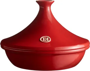 Emile Henry Made In France Flame Tagine, 3.7 quart, Burgundy
