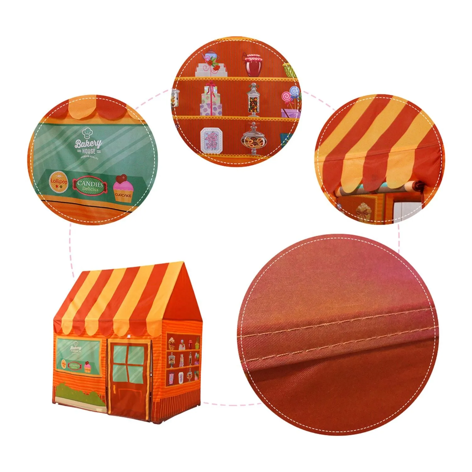 Enchanting Dessert House Play Tent