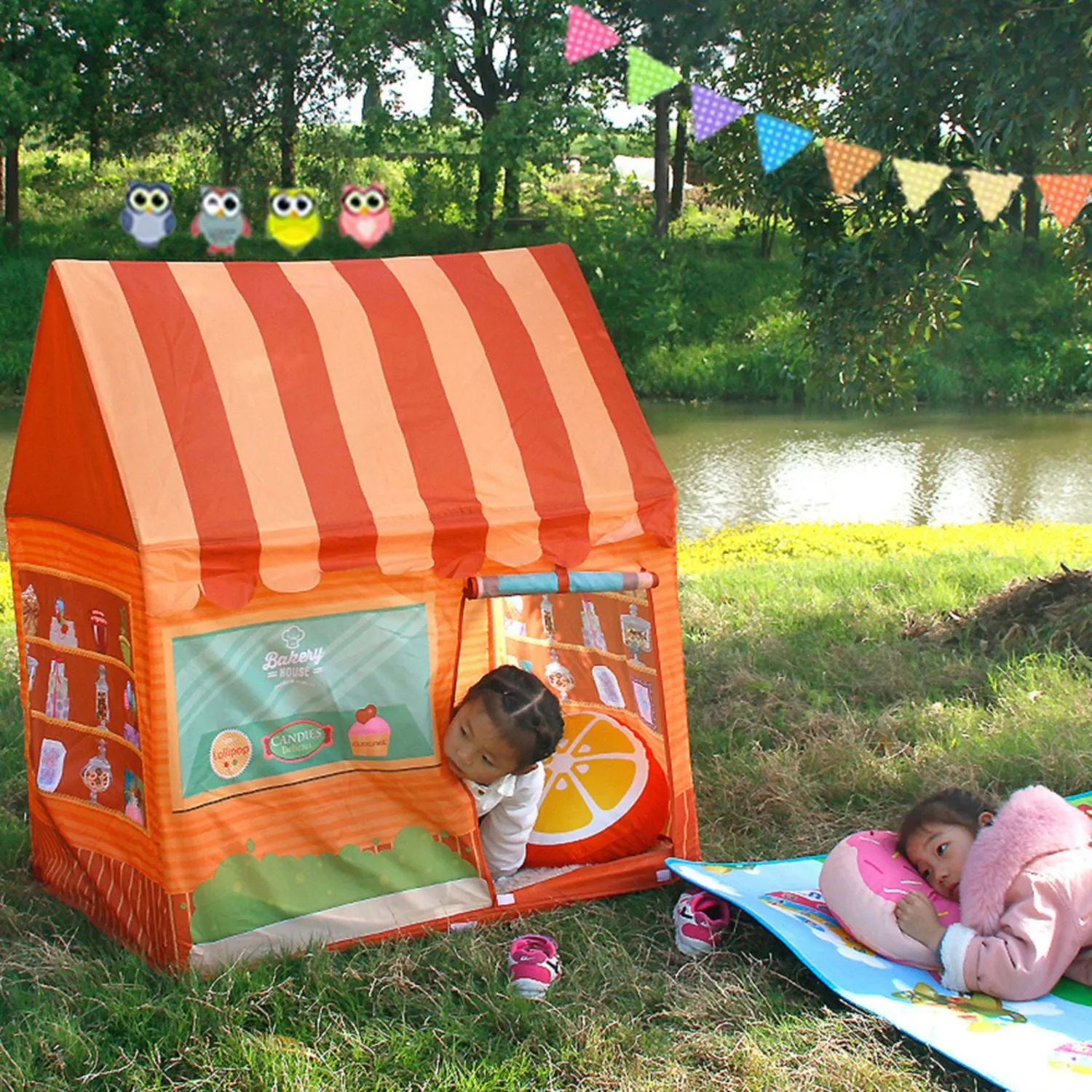 Enchanting Dessert House Play Tent