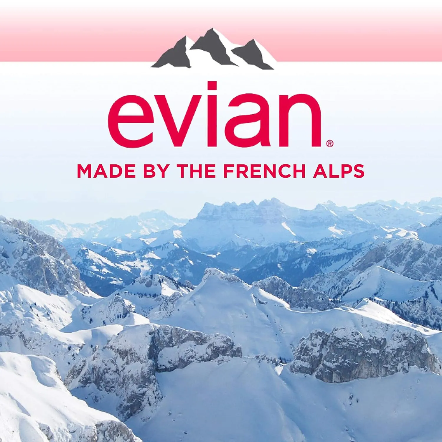 Evian Natural Spring Water, 1.5 L bottle (Pack of 12)