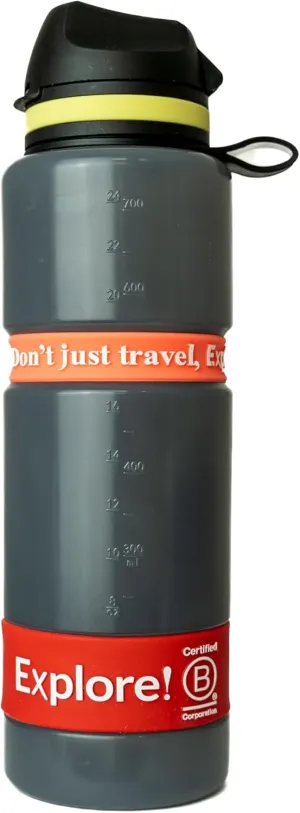 Explore! filtered water bottle (25 fl oz/75 cl)