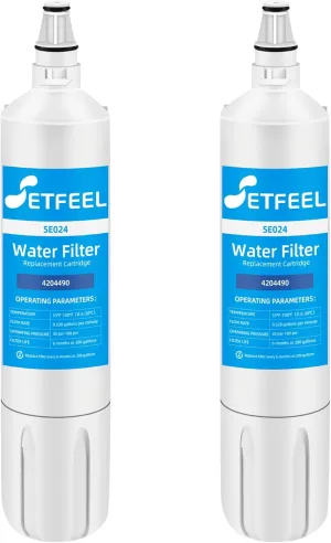 F-1000 Water Filter Replacement For InSinkErator Sub-Zero 4204490 4290510 9030868, F-1000 Filter Cartridge Fit InSinkErator Water Filter F-2000, Under-Sink Water Filter 2 Pack SETFEEL