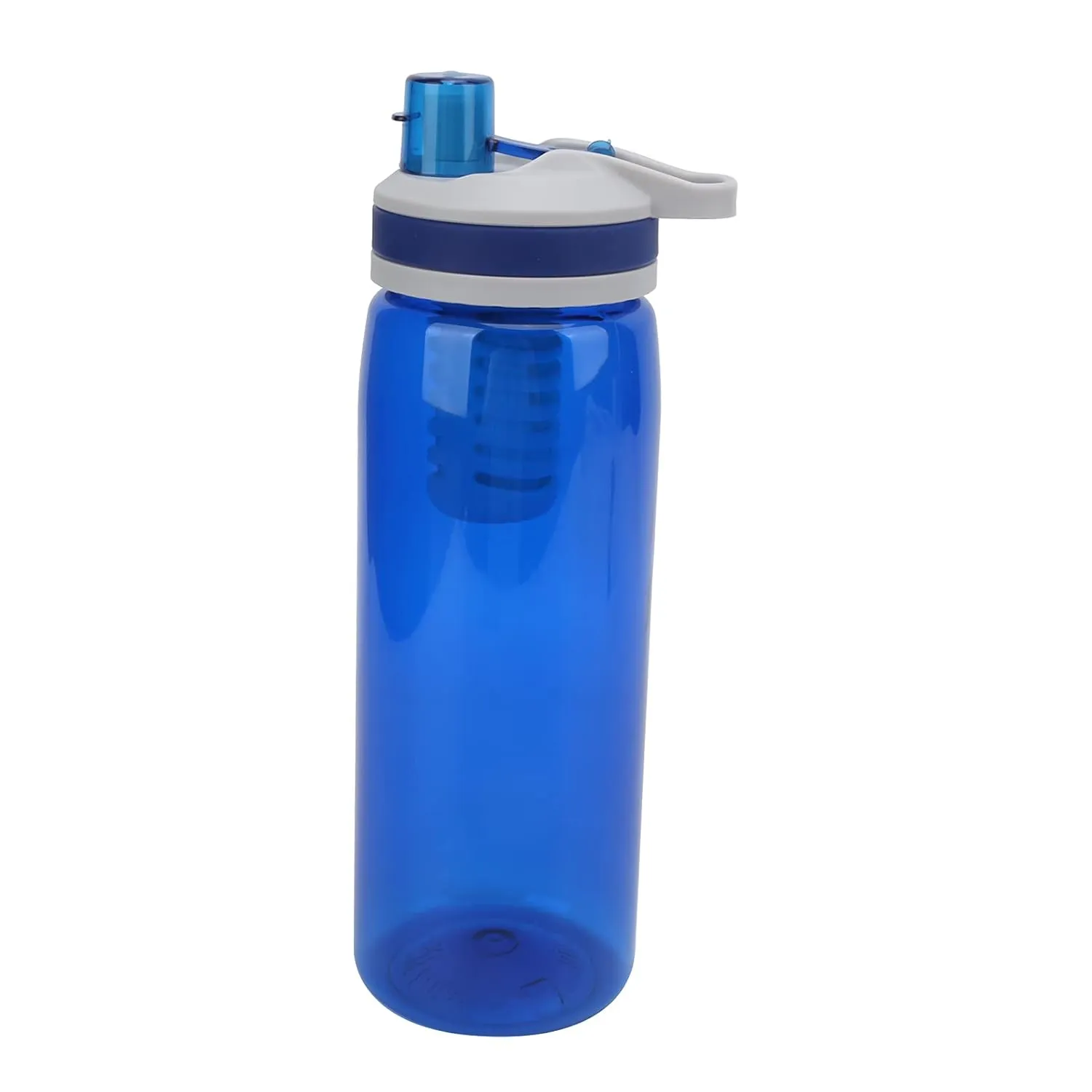 Filtered Water Bottle, 770ml ABS Filter Water Bottle with Lid Water Filter Camping for Camping Hiking (#1)