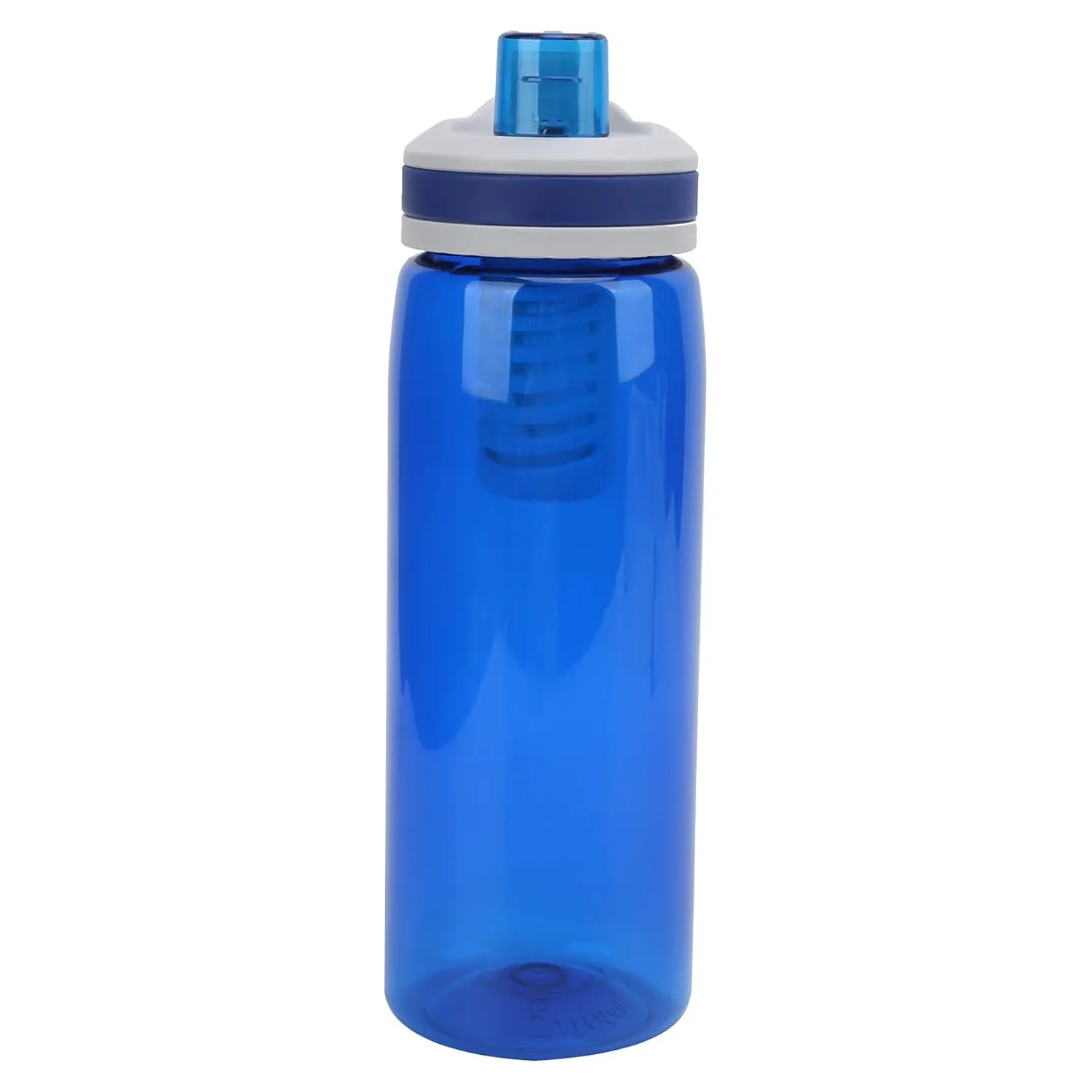 Filtered Water Bottle, 770ml ABS Filter Water Bottle with Lid Water Filter Camping for Camping Hiking (#1)