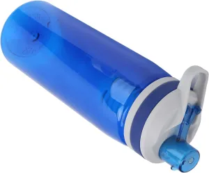 Filtered Water Bottle, Water Filter Camping with Lid 770ml ABS Water Filter Bottle for Camping Hiking (#1)