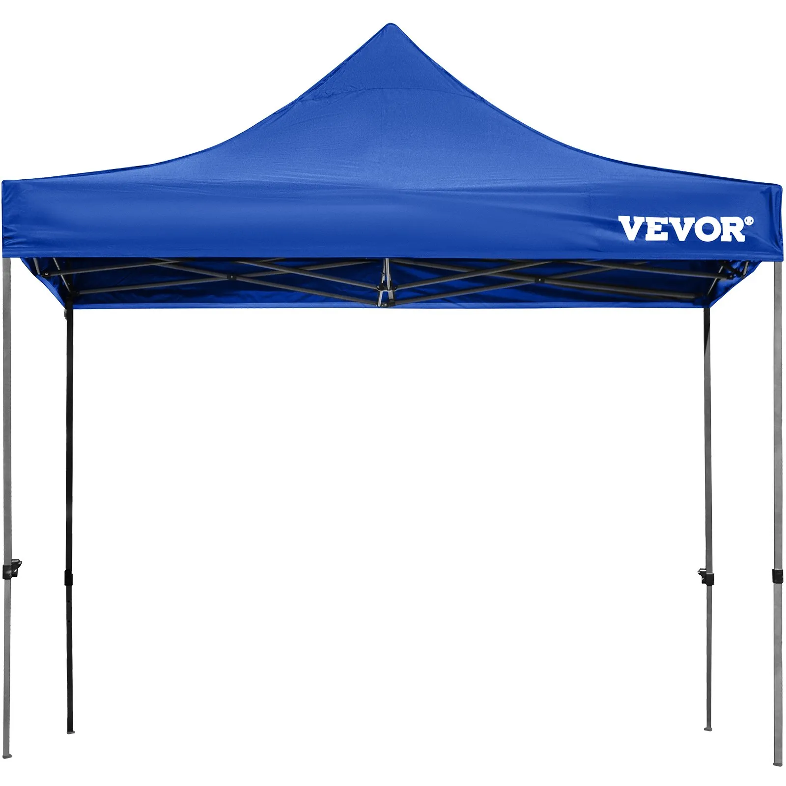 (FINAL PRICES ARE LOWER ON OUR SITE!) VEVOR Pop Up Canopy Tent, 10 x 10 FT, Outdoor Patio Gazebo Tent with Removable Sidewalls and Wheeled Bag, UV Resistant Waterproof Instant Gazebo Shelter for Party, Garden, Backyard, Blue