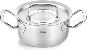 Fissler Original-Profi Collection Stainless Steel 1.5 Quart Rondeau with Metal Lid